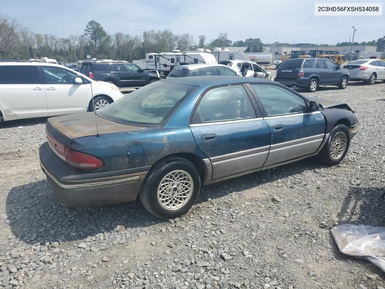 1995 Chrysler Concorde VIN: 2C3HD56FXSH534058 Lot: 50844565
