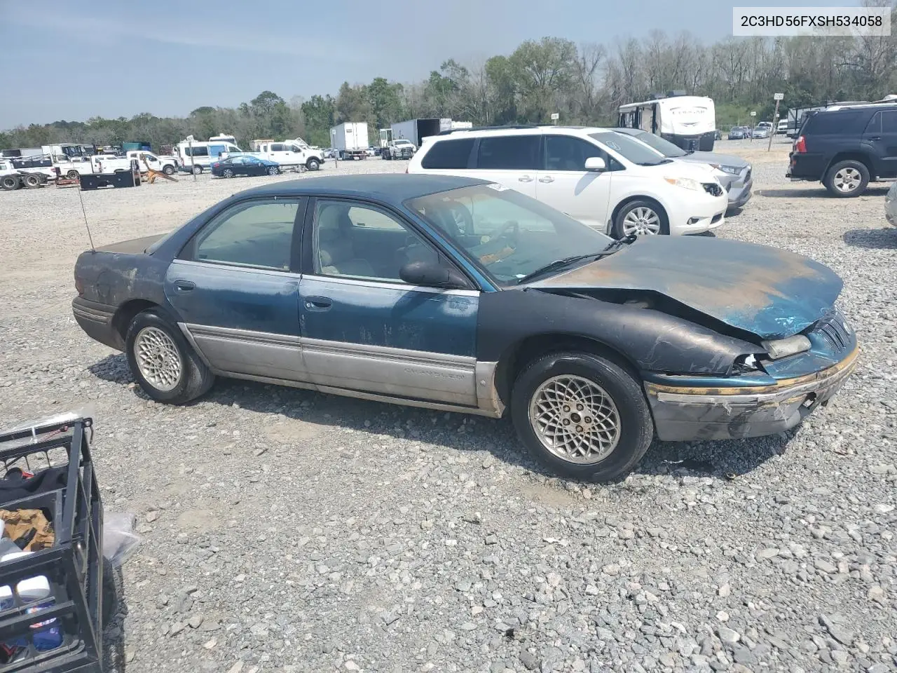 1995 Chrysler Concorde VIN: 2C3HD56FXSH534058 Lot: 50844565
