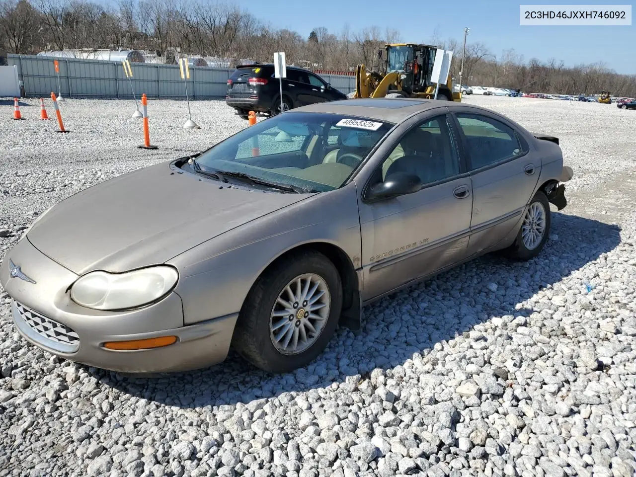 1999 Chrysler Concorde Lxi VIN: 2C3HD46JXXH746092 Lot: 48955325