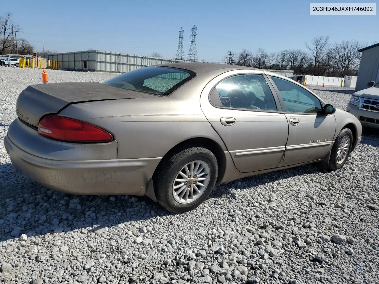 1999 Chrysler Concorde Lxi VIN: 2C3HD46JXXH746092 Lot: 48955325