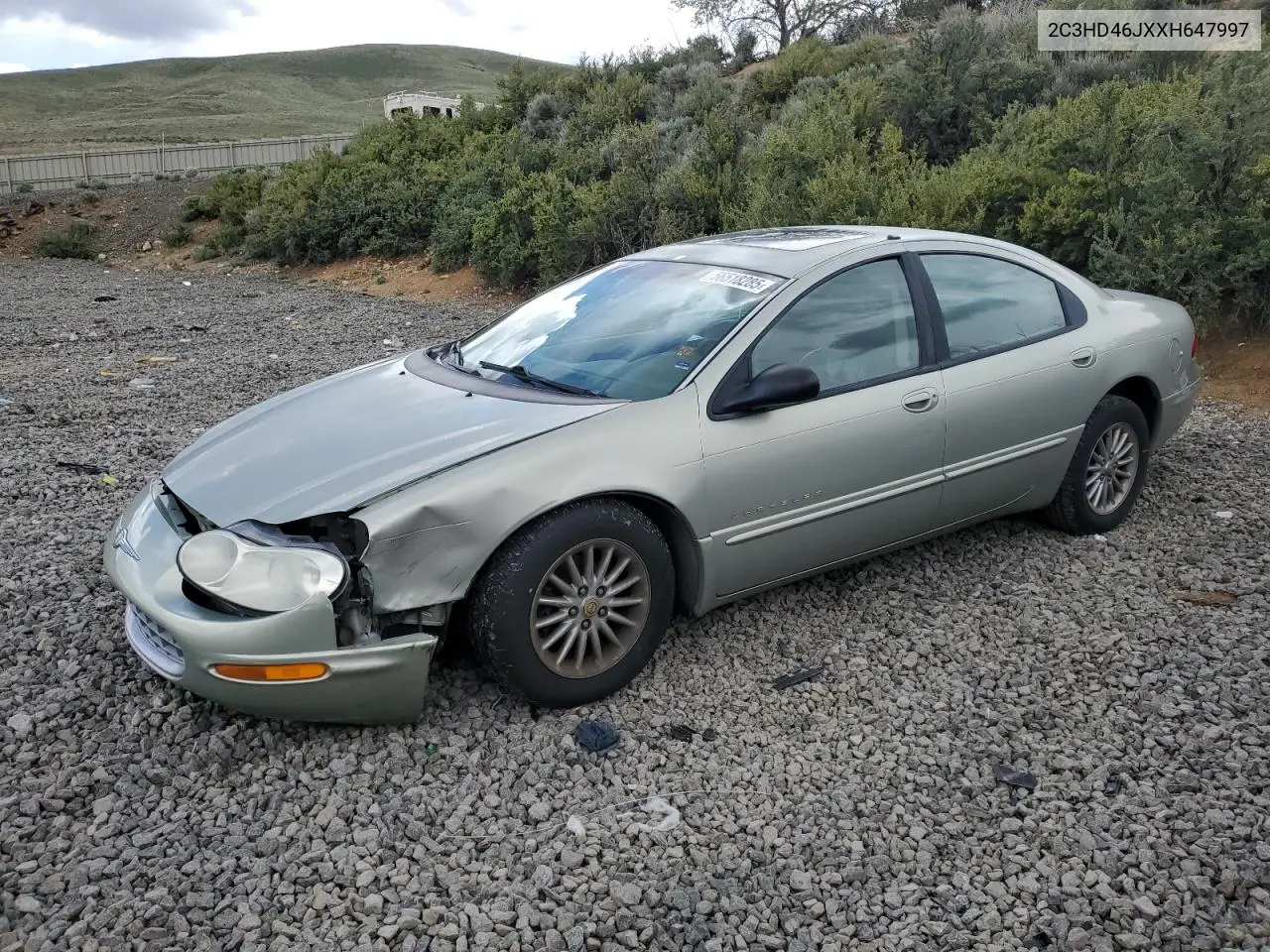 1999 Chrysler Concorde Lxi VIN: 2C3HD46JXXH647997 Lot: 56518285