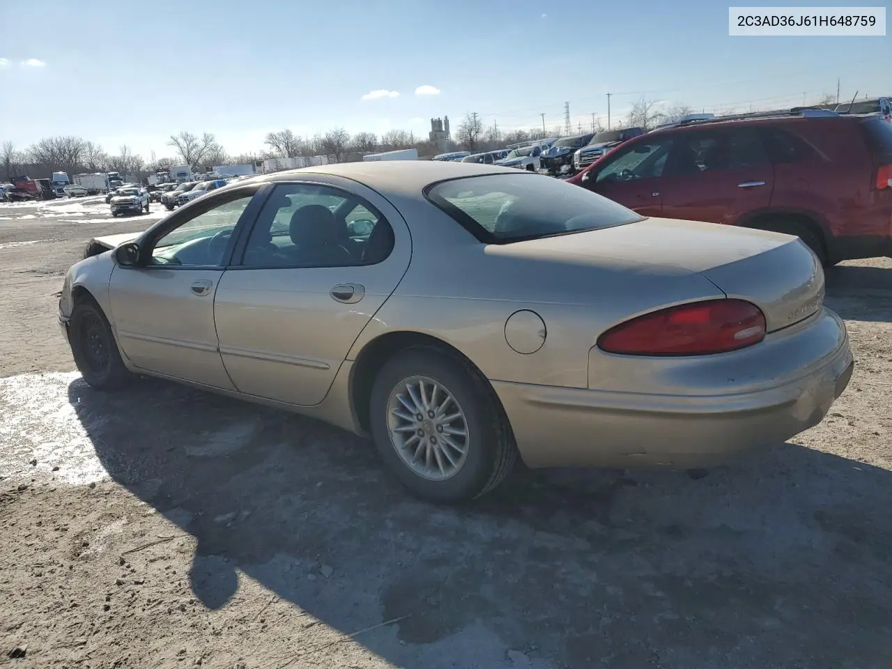 2001 Chrysler Concorde Lxi VIN: 2C3AD36J61H648759 Lot: 49310015