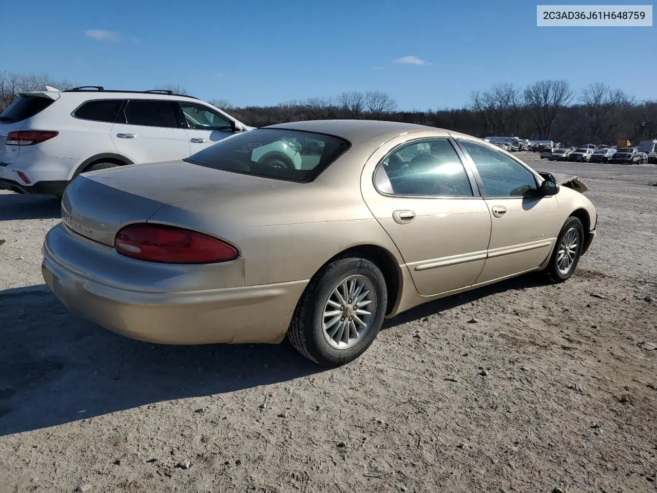 2001 Chrysler Concorde Lxi VIN: 2C3AD36J61H648759 Lot: 49310015
