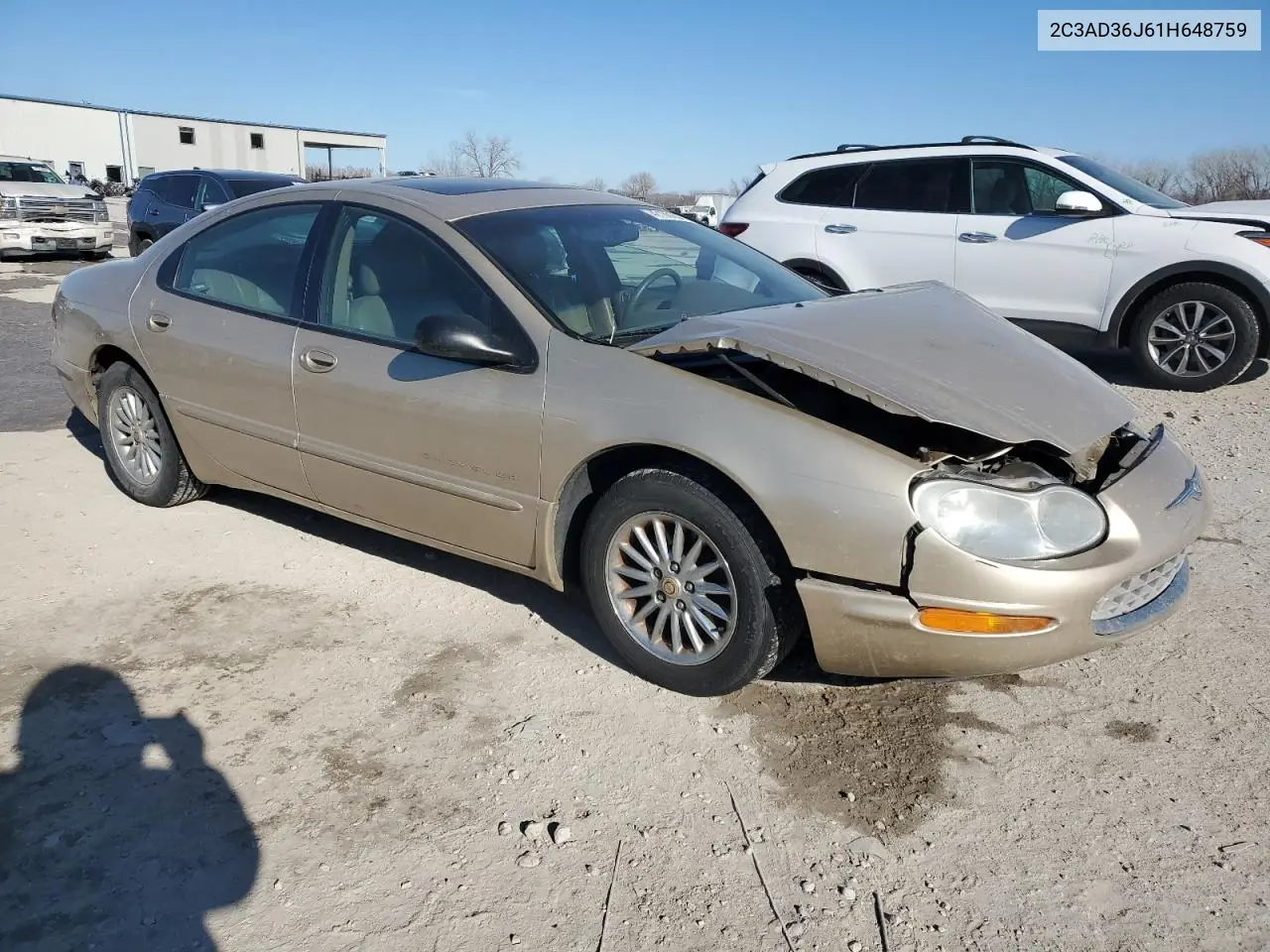 2001 Chrysler Concorde Lxi VIN: 2C3AD36J61H648759 Lot: 49310015