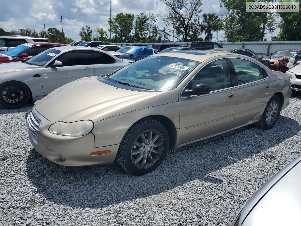 2003 Chrysler Concorde Limited VIN: 2C3AD56G83H506643 Lot: 57075065
