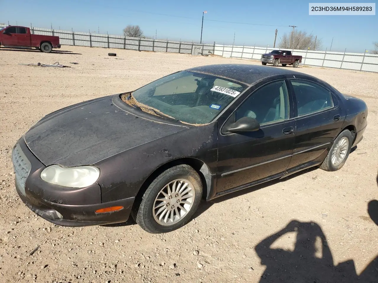2004 Chrysler Concorde Lxi VIN: 2C3HD36M94H589283 Lot: 43931025