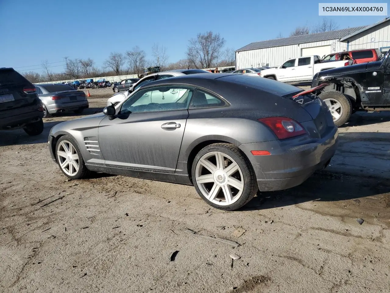 2004 Chrysler Crossfire Limited VIN: 1C3AN69LX4X004760 Lot: 47030005