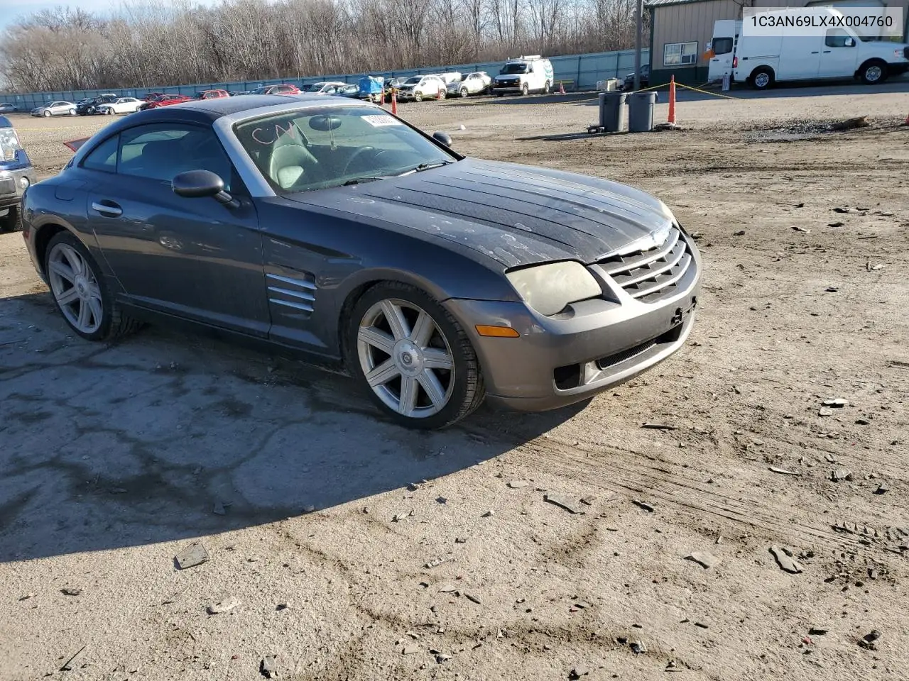 2004 Chrysler Crossfire Limited VIN: 1C3AN69LX4X004760 Lot: 47030005