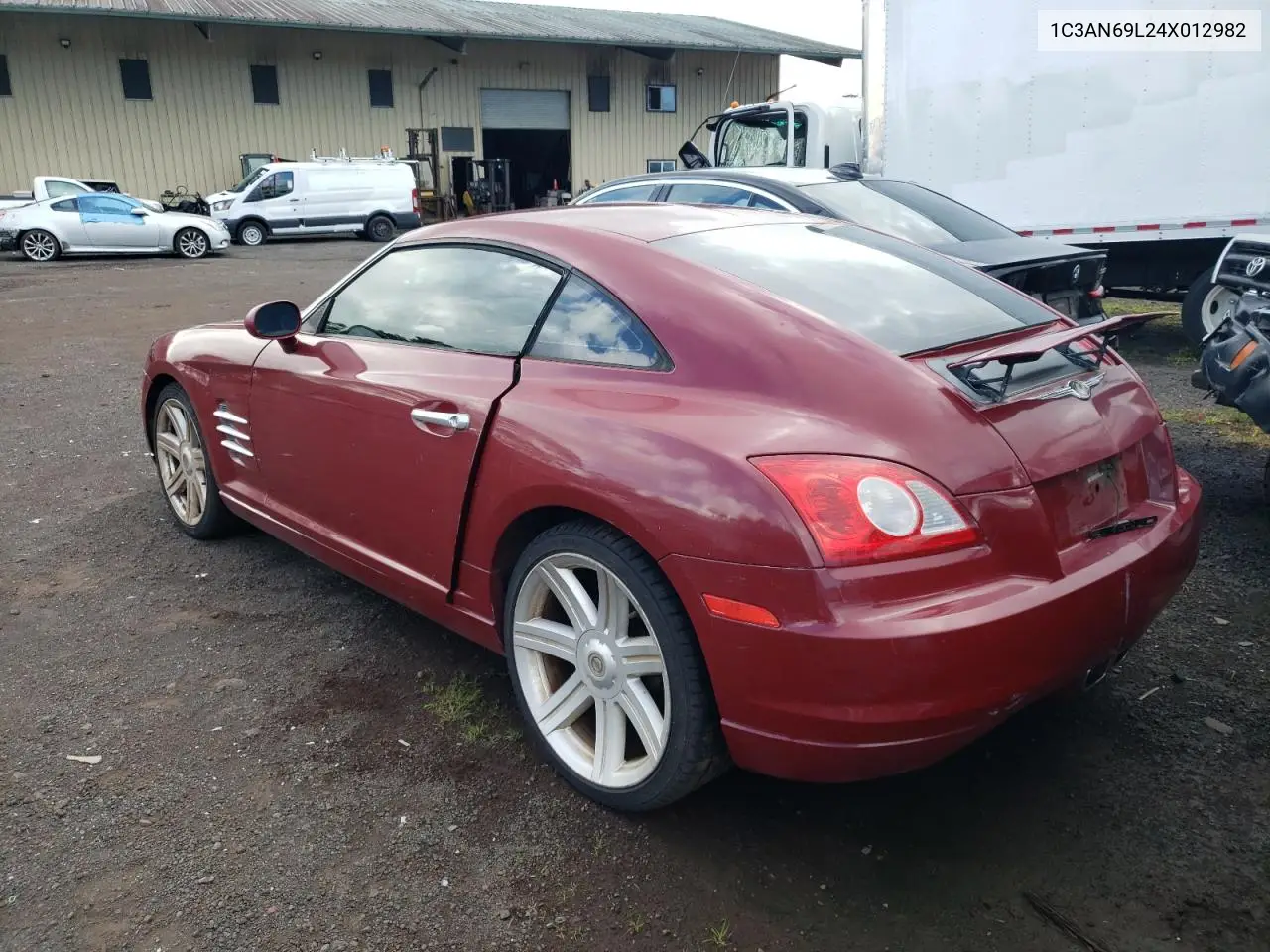 2004 Chrysler Crossfire Limited VIN: 1C3AN69L24X012982 Lot: 57153675