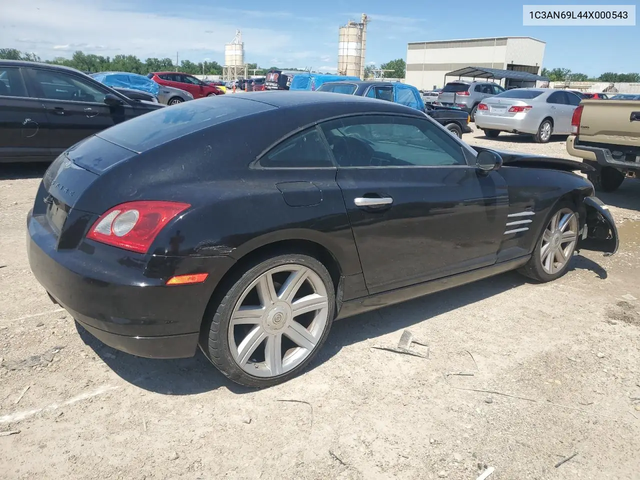 2004 Chrysler Crossfire Limited VIN: 1C3AN69L44X000543 Lot: 57728045