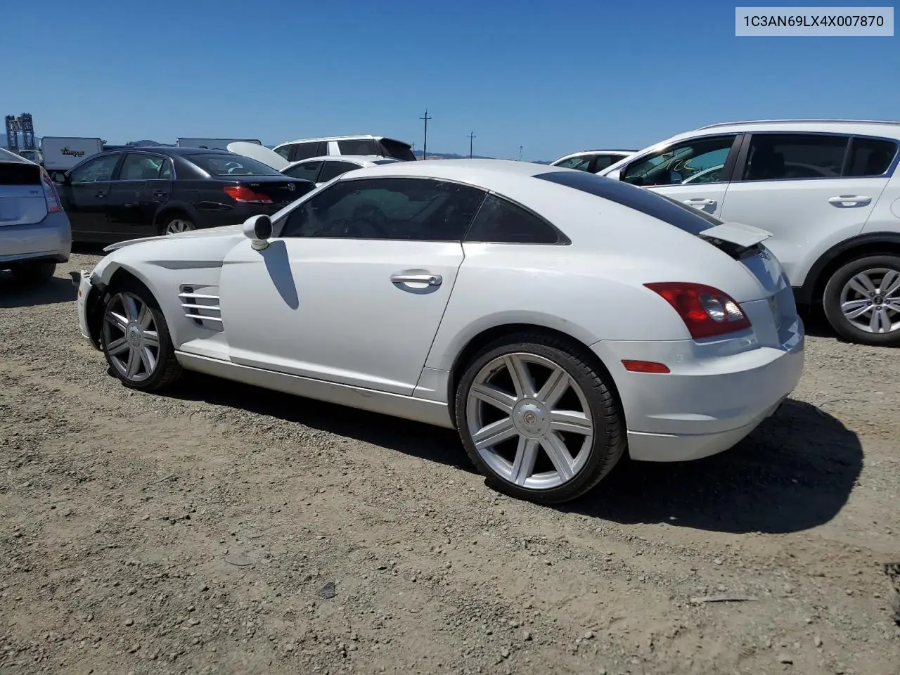 2004 Chrysler Crossfire Limited VIN: 1C3AN69LX4X007870 Lot: 58266815