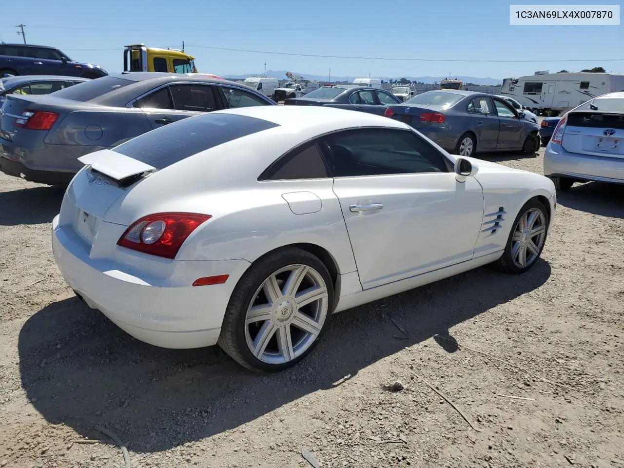 2004 Chrysler Crossfire Limited VIN: 1C3AN69LX4X007870 Lot: 58266815