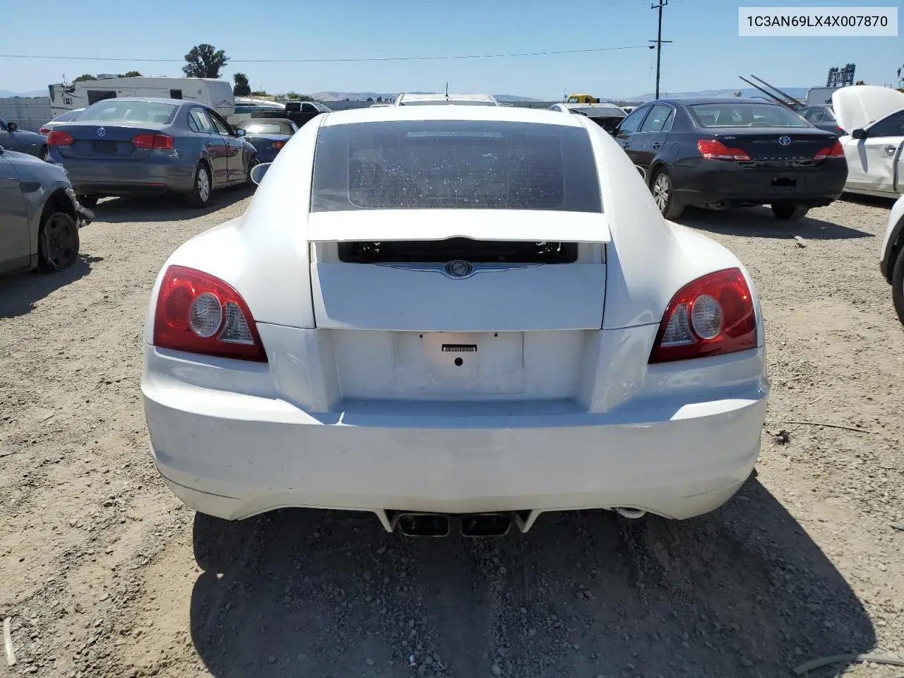 2004 Chrysler Crossfire Limited VIN: 1C3AN69LX4X007870 Lot: 58266815