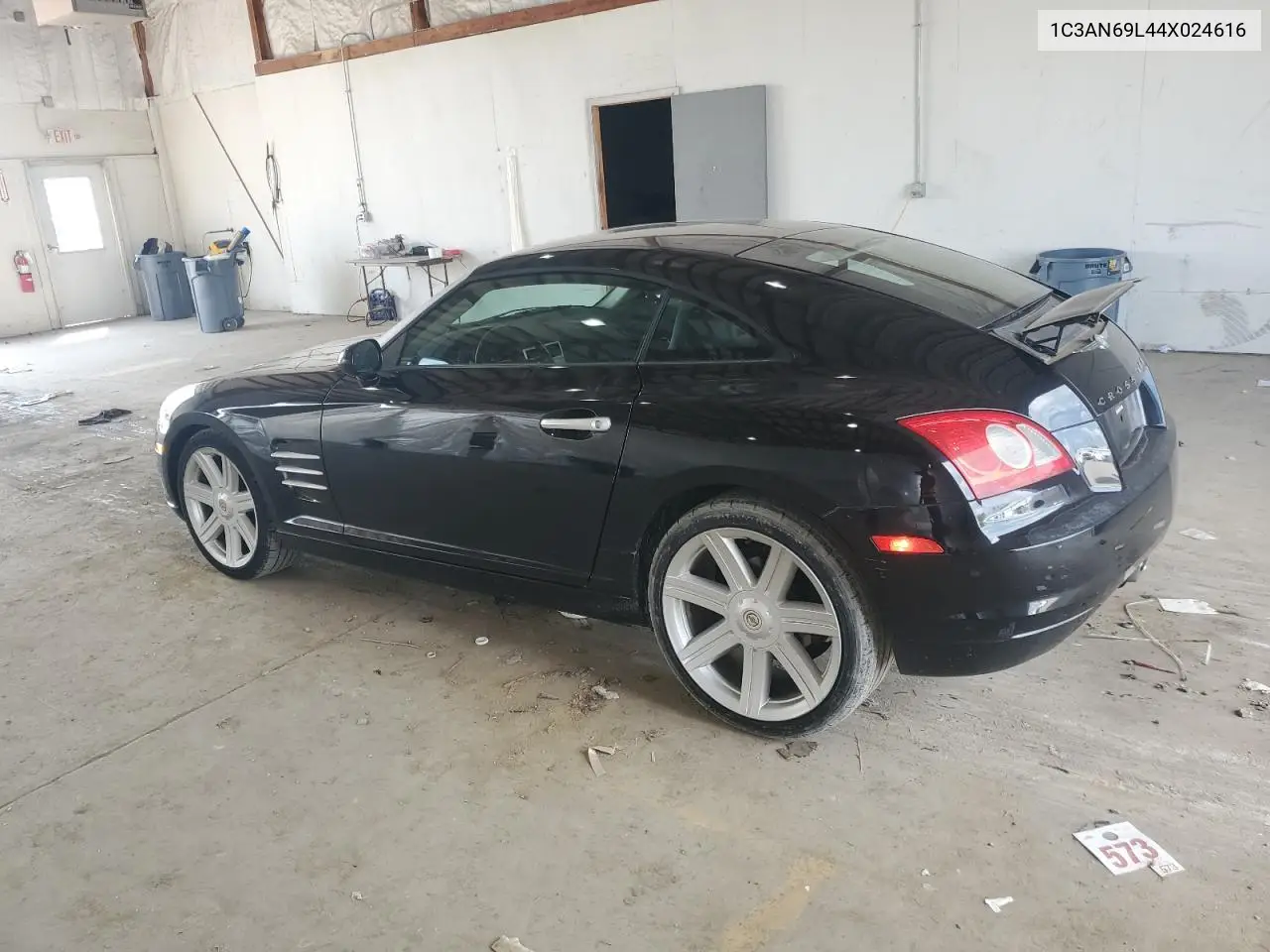 2004 Chrysler Crossfire Limited VIN: 1C3AN69L44X024616 Lot: 60018005