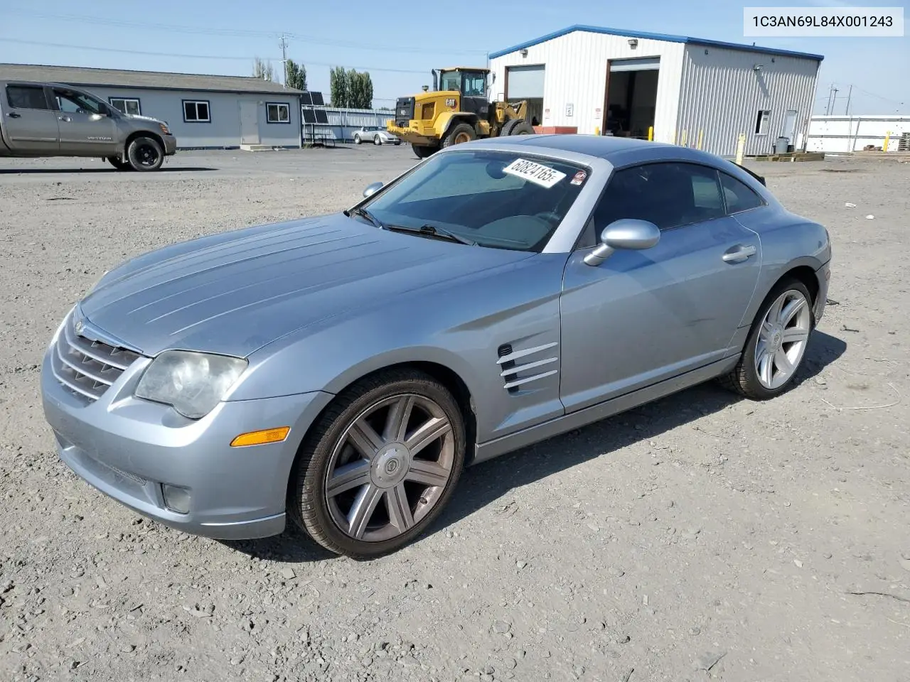 2004 Chrysler Crossfire Limited VIN: 1C3AN69L84X001243 Lot: 60824165