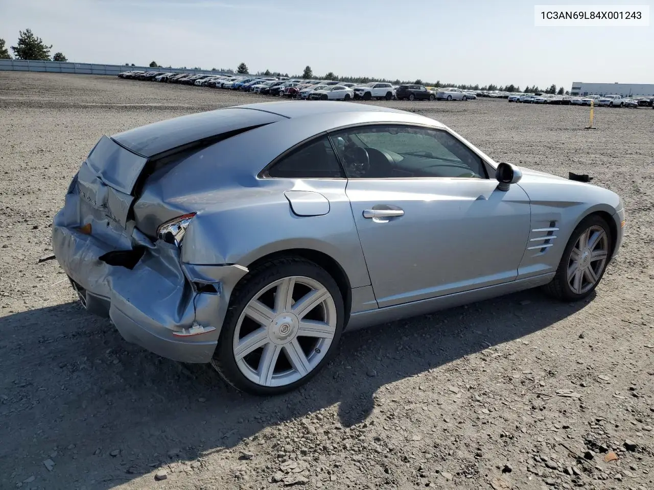 2004 Chrysler Crossfire Limited VIN: 1C3AN69L84X001243 Lot: 60824165