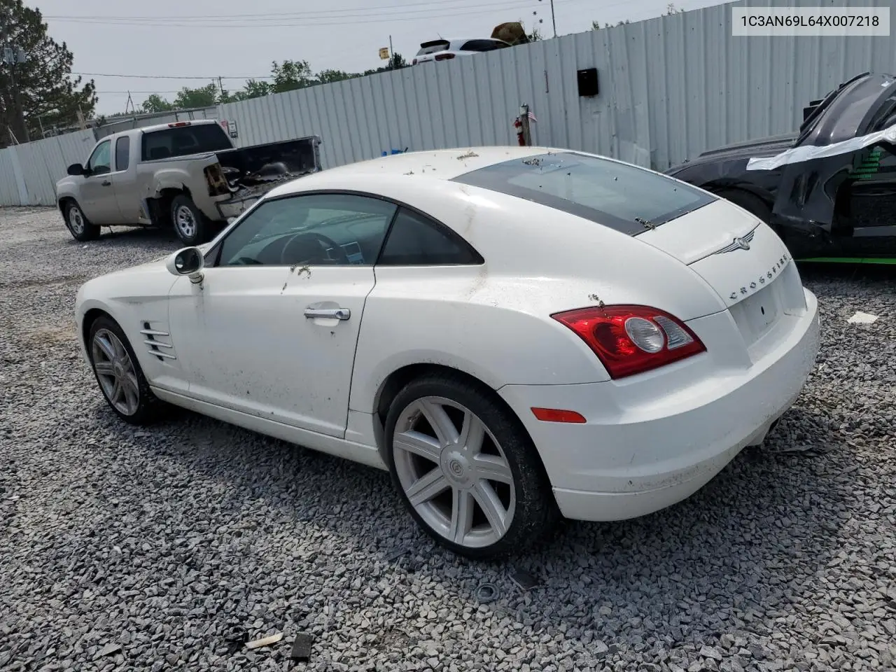 2004 Chrysler Crossfire Limited VIN: 1C3AN69L64X007218 Lot: 60861785