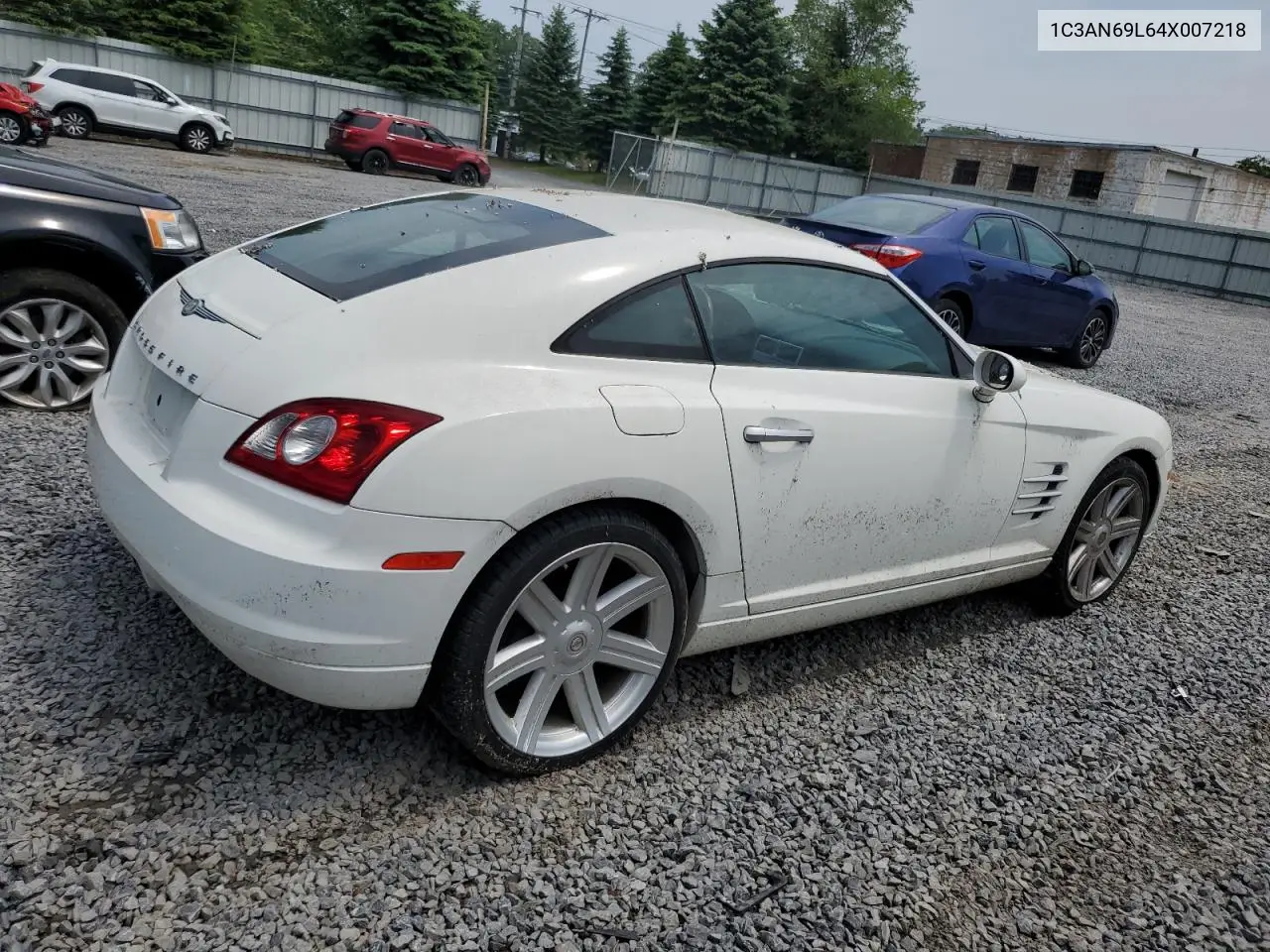 2004 Chrysler Crossfire Limited VIN: 1C3AN69L64X007218 Lot: 60861785