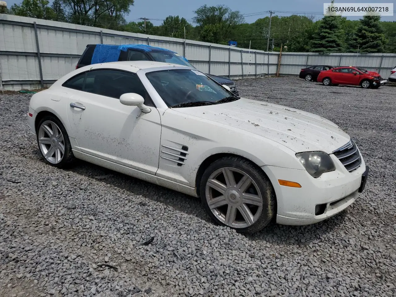 2004 Chrysler Crossfire Limited VIN: 1C3AN69L64X007218 Lot: 60861785