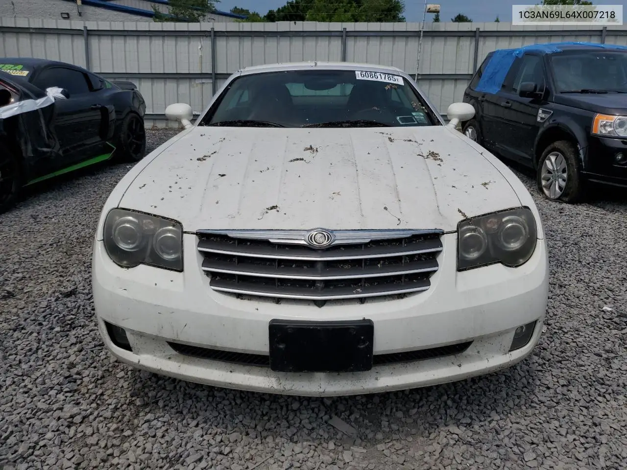 2004 Chrysler Crossfire Limited VIN: 1C3AN69L64X007218 Lot: 60861785