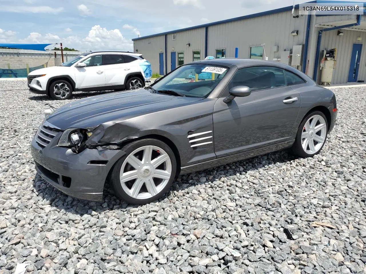 2004 Chrysler Crossfire Limited VIN: 1C3AN69L64X015318 Lot: 61139105