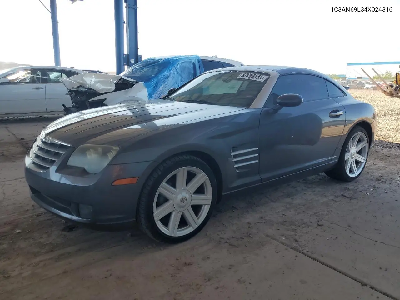 2004 Chrysler Crossfire Limited VIN: 1C3AN69L34X024316 Lot: 62069655