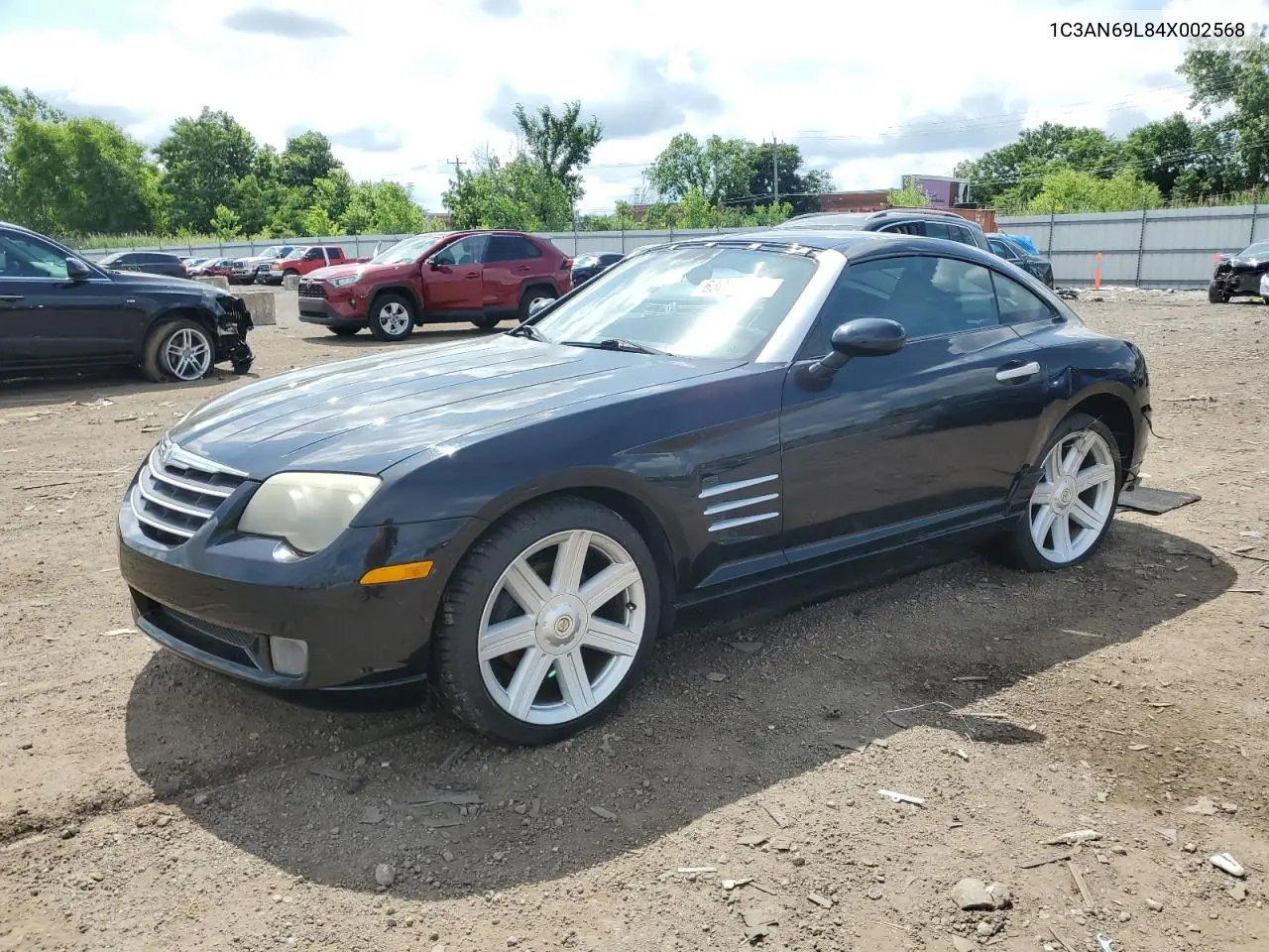 2004 Chrysler Crossfire Limited VIN: 1C3AN69L84X002568 Lot: 63030695