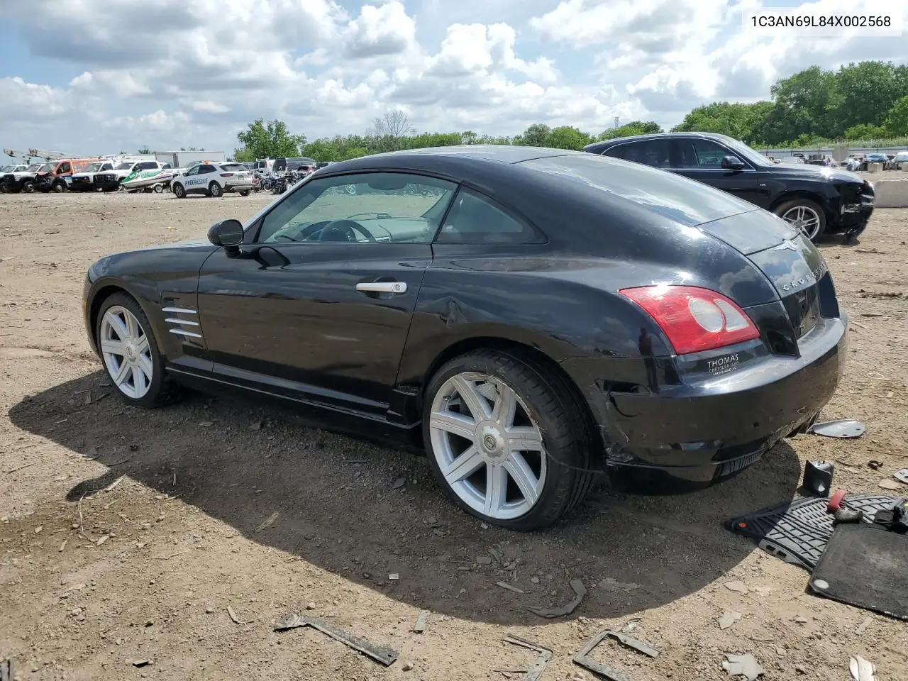 2004 Chrysler Crossfire Limited VIN: 1C3AN69L84X002568 Lot: 63030695