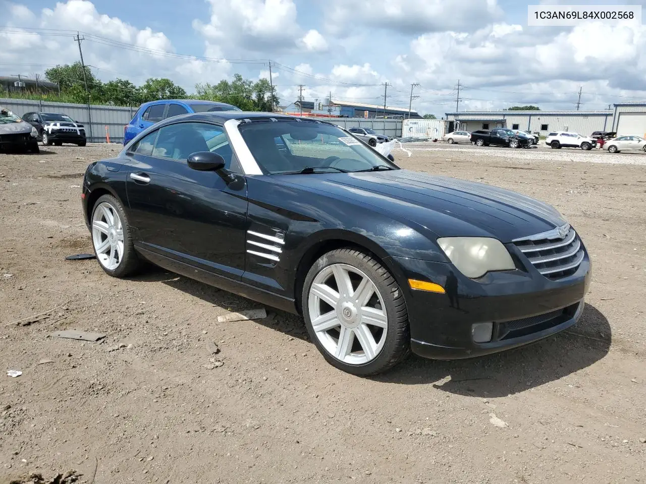 2004 Chrysler Crossfire Limited VIN: 1C3AN69L84X002568 Lot: 63030695