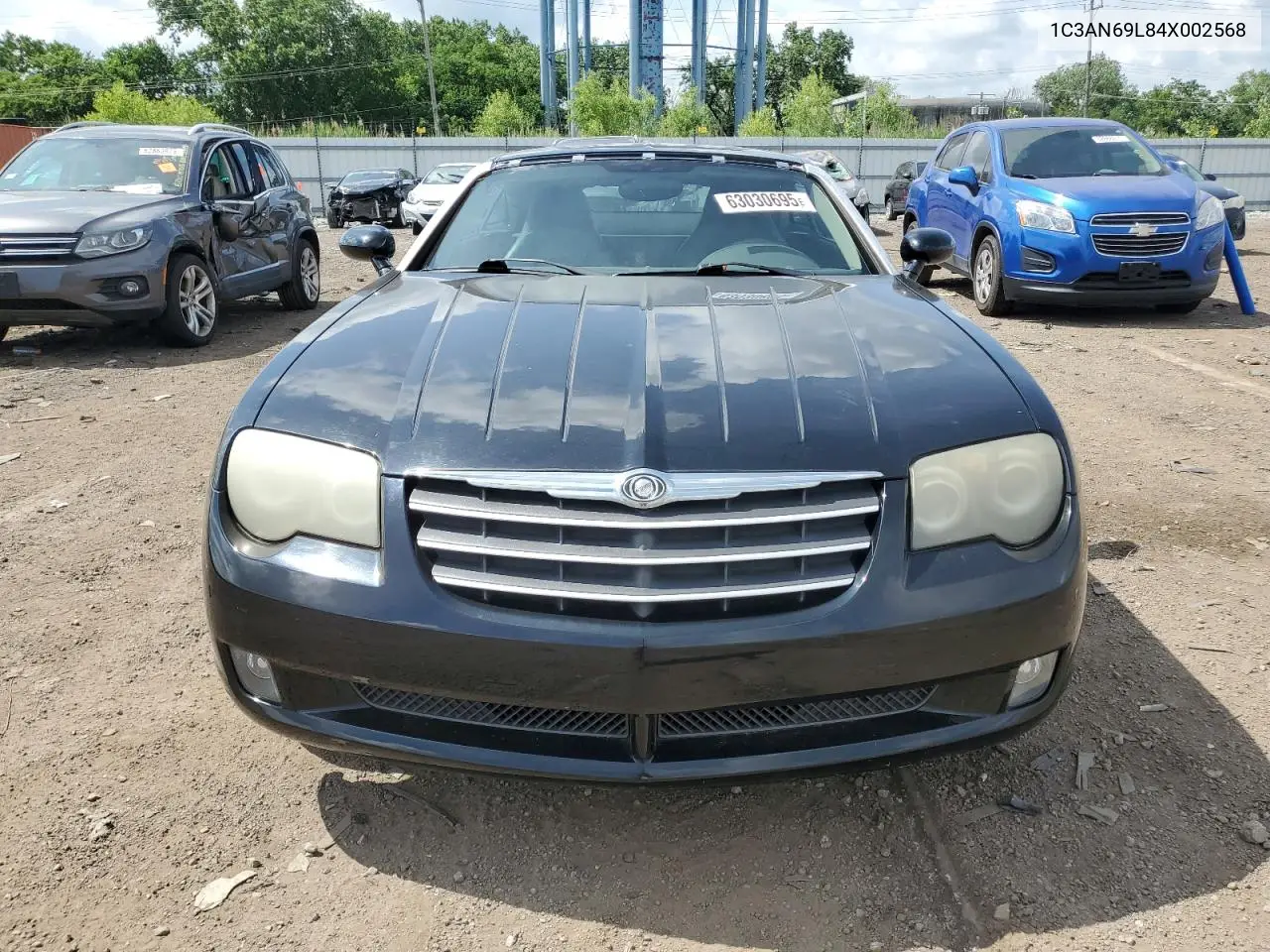 2004 Chrysler Crossfire Limited VIN: 1C3AN69L84X002568 Lot: 63030695