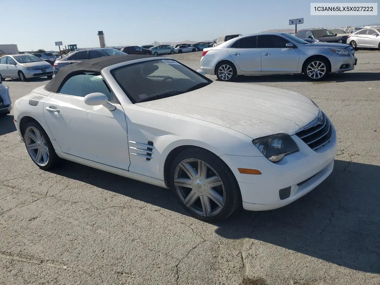 2005 Chrysler Crossfire Limited VIN: 1C3AN65LX5X027222 Lot: 60094405