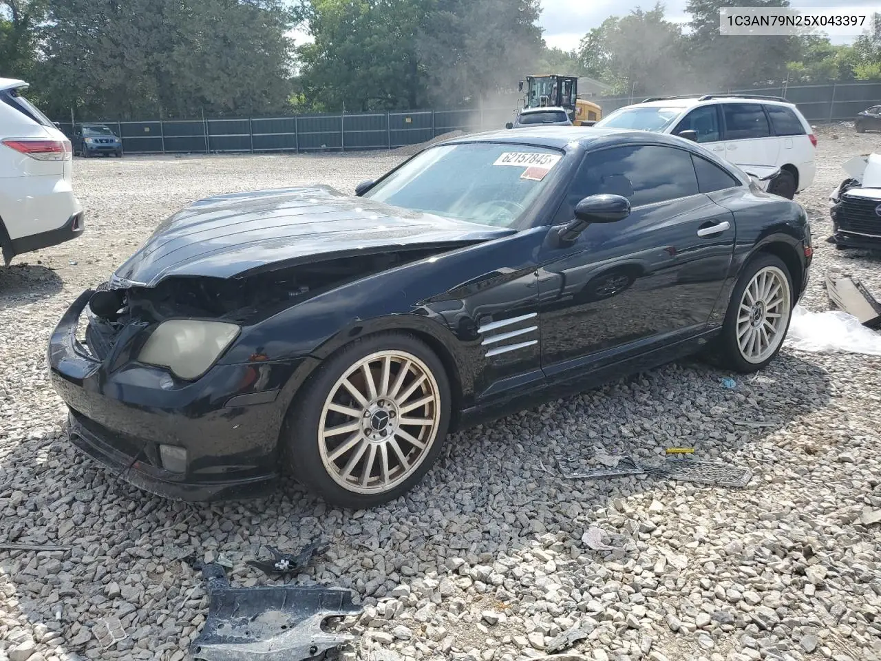 2005 Chrysler Crossfire Srt-6 VIN: 1C3AN79N25X043397 Lot: 62157845