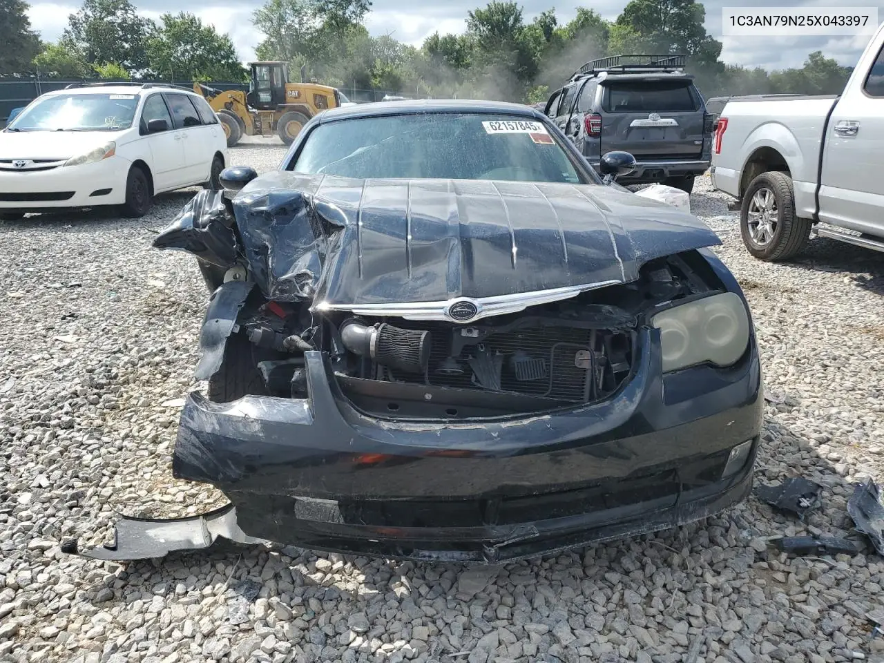 2005 Chrysler Crossfire Srt-6 VIN: 1C3AN79N25X043397 Lot: 62157845