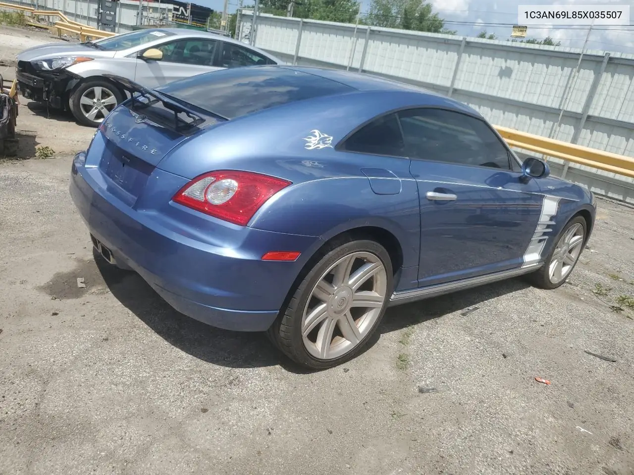2005 Chrysler Crossfire Limited VIN: 1C3AN69L85X035507 Lot: 62263545