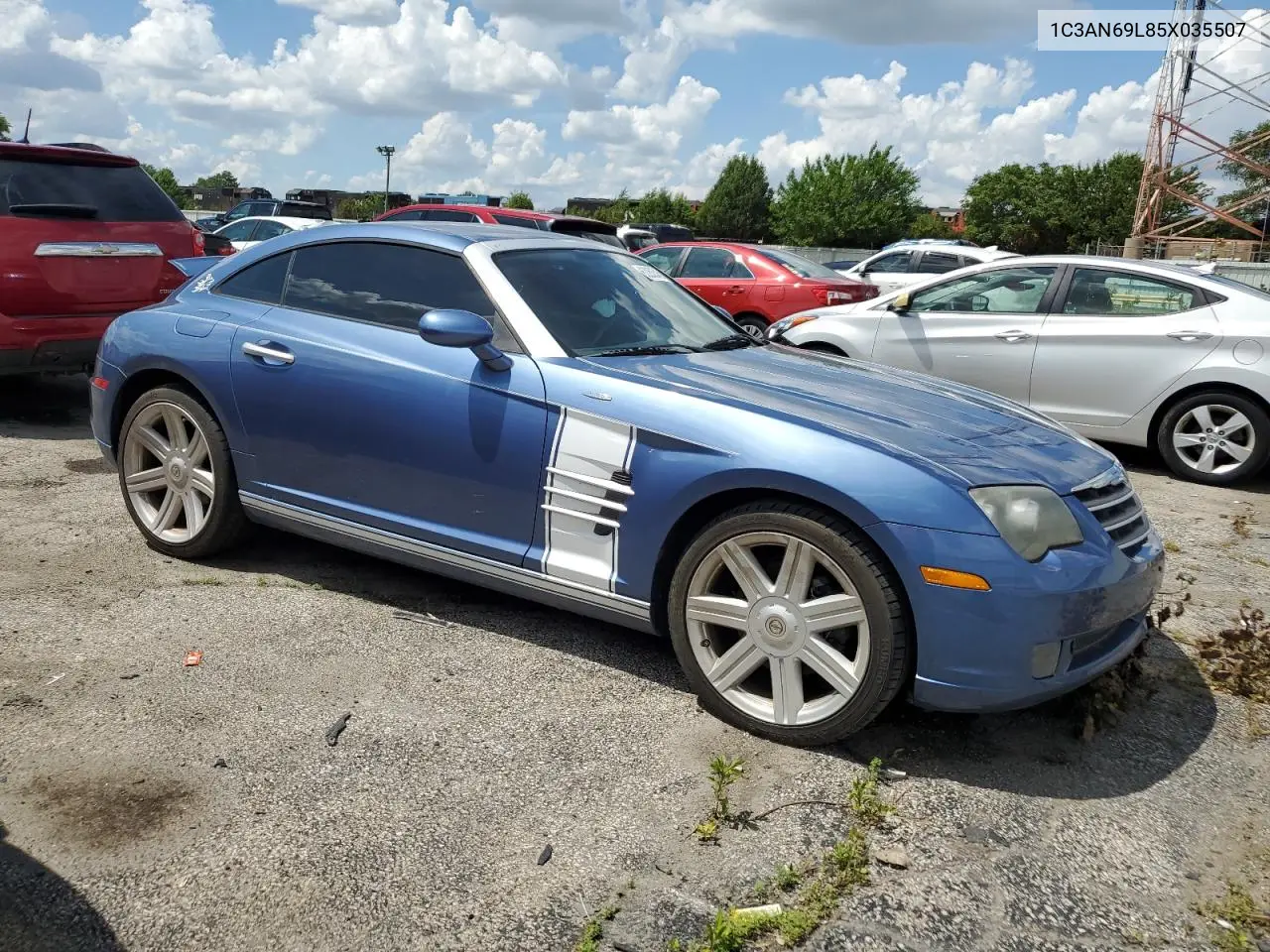 2005 Chrysler Crossfire Limited VIN: 1C3AN69L85X035507 Lot: 62263545
