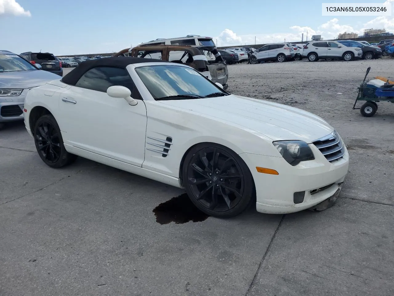 2005 Chrysler Crossfire Limited VIN: 1C3AN65L05X053246 Lot: 78602864