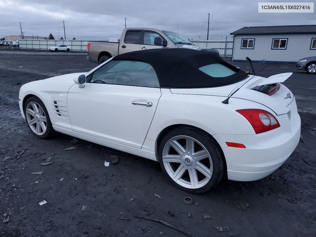 2005 Chrysler Crossfire Limited VIN: 1C3AN65L15X027416 Lot: 85601034