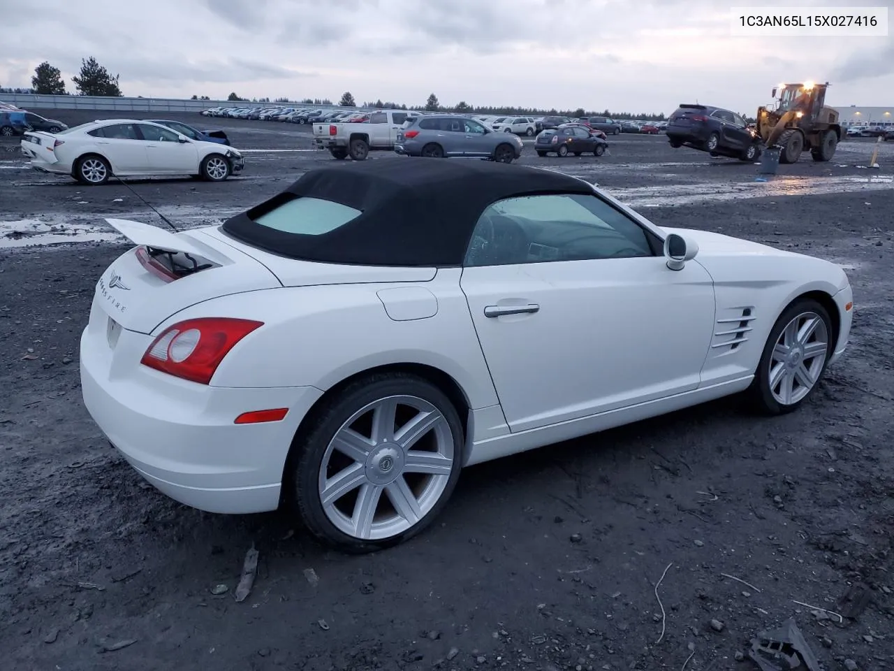 2005 Chrysler Crossfire Limited VIN: 1C3AN65L15X027416 Lot: 85601034