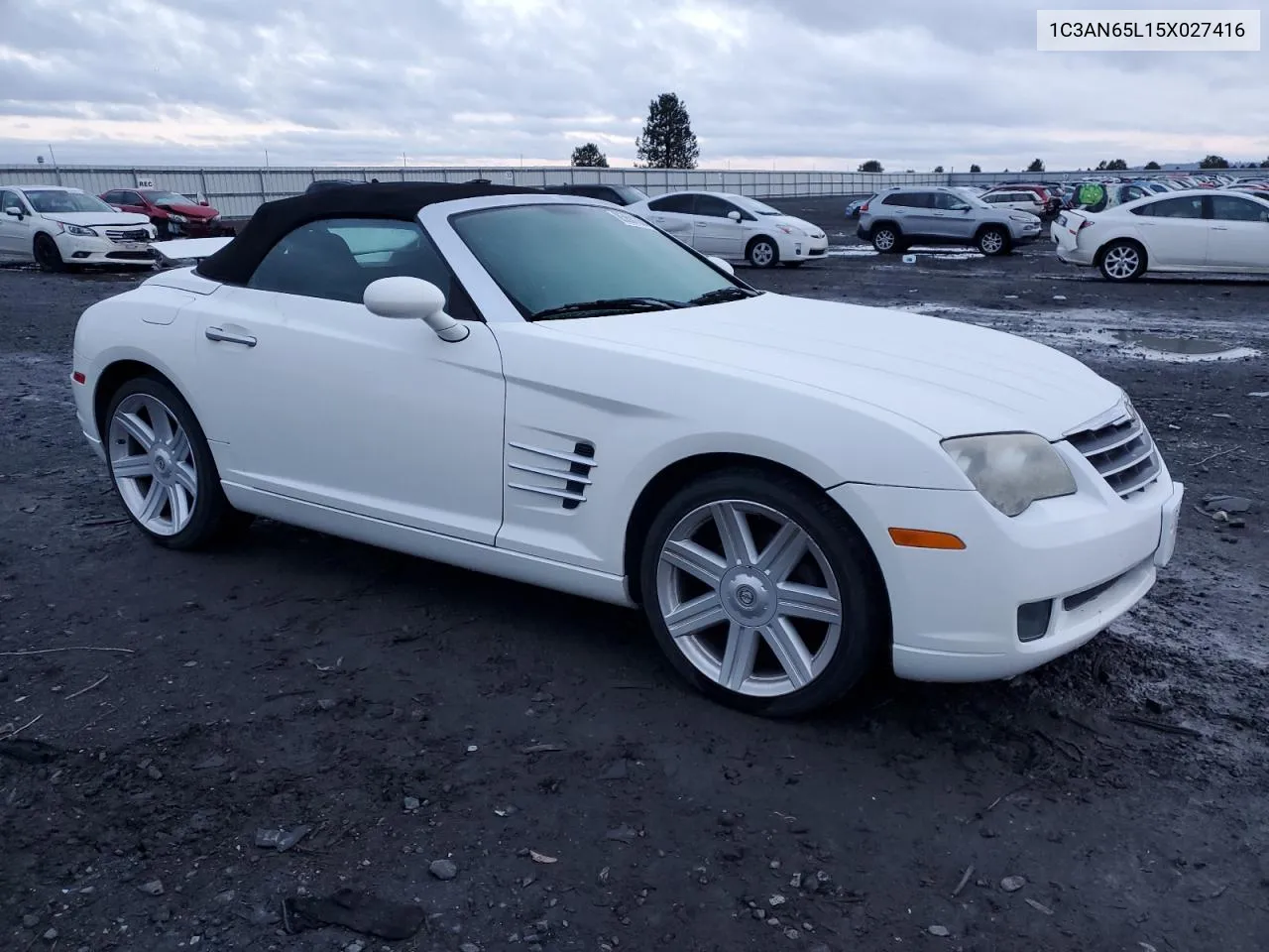 2005 Chrysler Crossfire Limited VIN: 1C3AN65L15X027416 Lot: 85601034