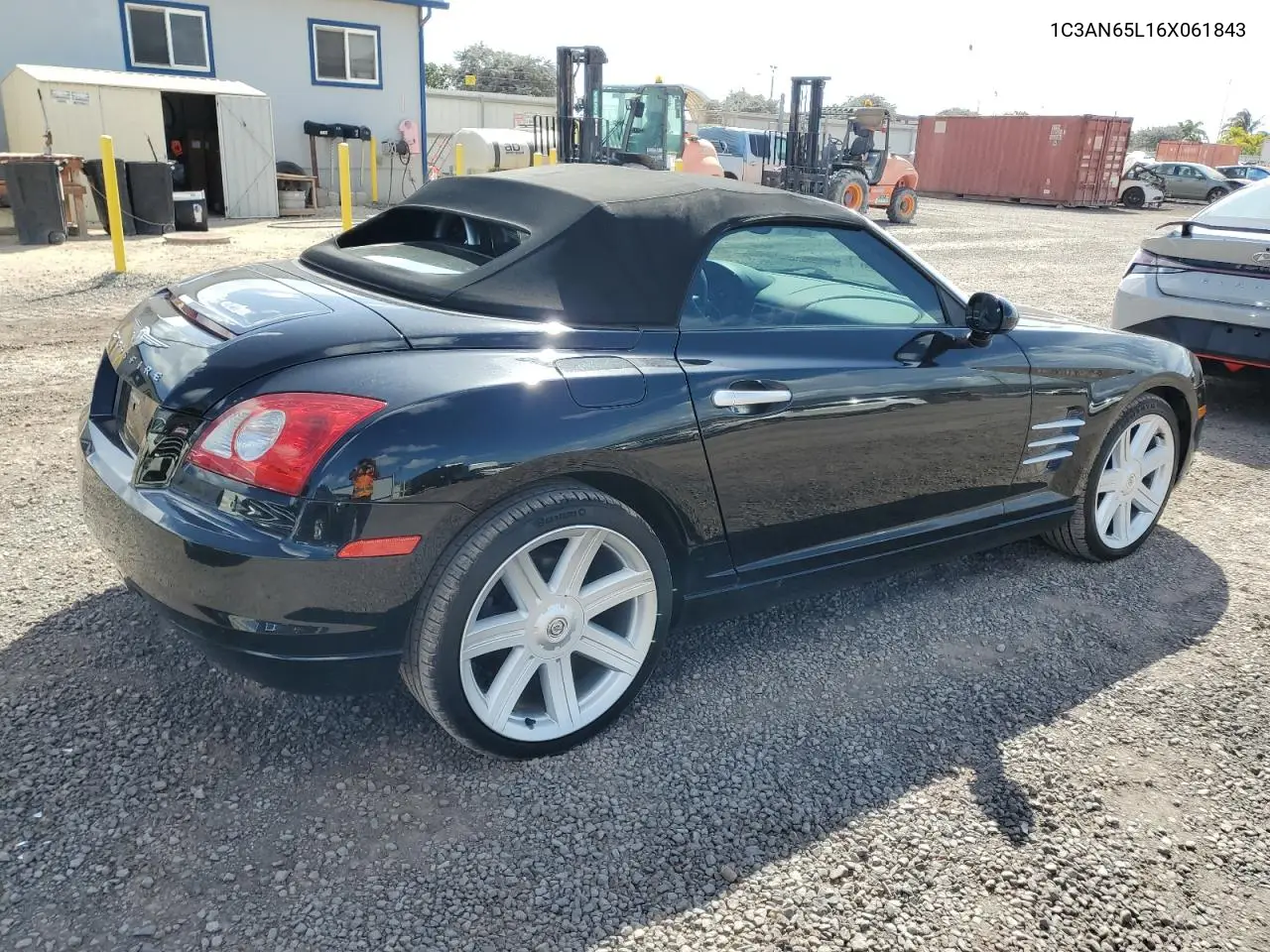 2006 Chrysler Crossfire Limited VIN: 1C3AN65L16X061843 Lot: 57919015