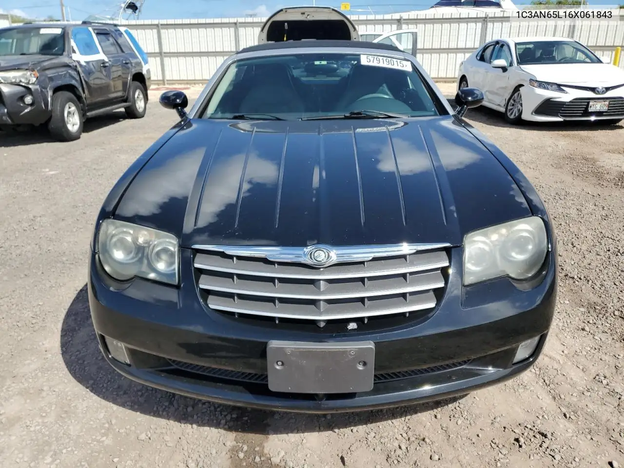 2006 Chrysler Crossfire Limited VIN: 1C3AN65L16X061843 Lot: 57919015