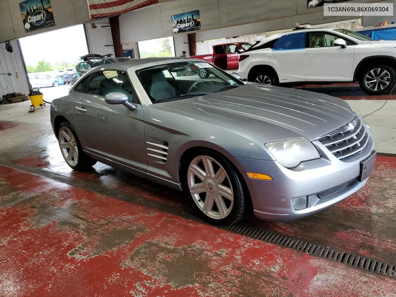 2006 Chrysler Crossfire Limited VIN: 1C3AN69L86X069304 Lot: 59853715