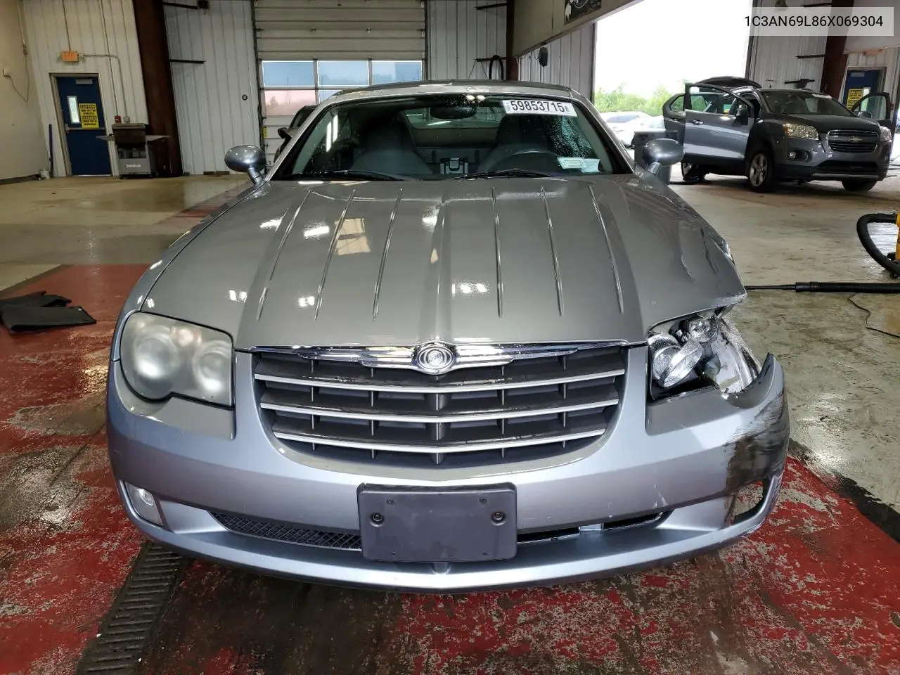 2006 Chrysler Crossfire Limited VIN: 1C3AN69L86X069304 Lot: 59853715
