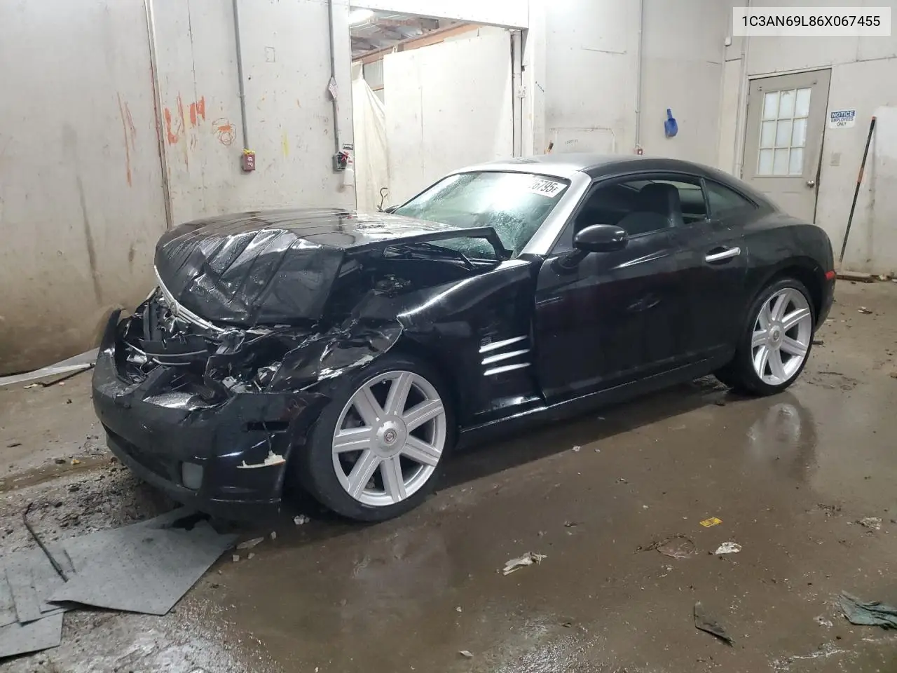 2006 Chrysler Crossfire Limited VIN: 1C3AN69L86X067455 Lot: 60726795
