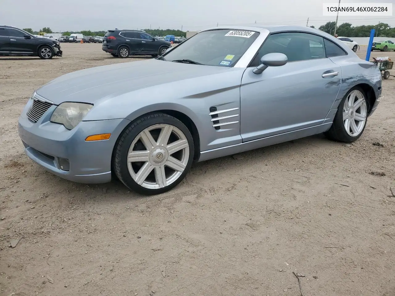2006 Chrysler Crossfire Limited VIN: 1C3AN69L46X062284 Lot: 63055205