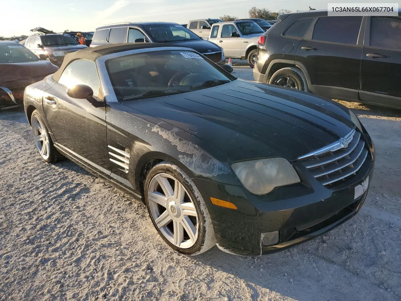 2006 Chrysler Crossfire Limited VIN: 1C3AN65L66X067704 Lot: 77642554