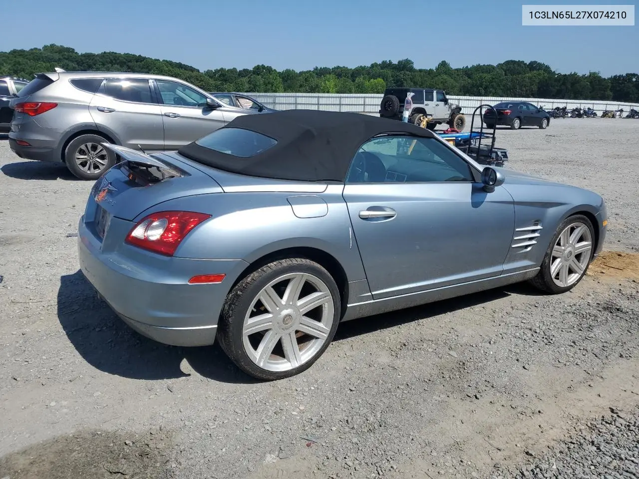 2007 Chrysler Crossfire Limited VIN: 1C3LN65L27X074210 Lot: 62068935