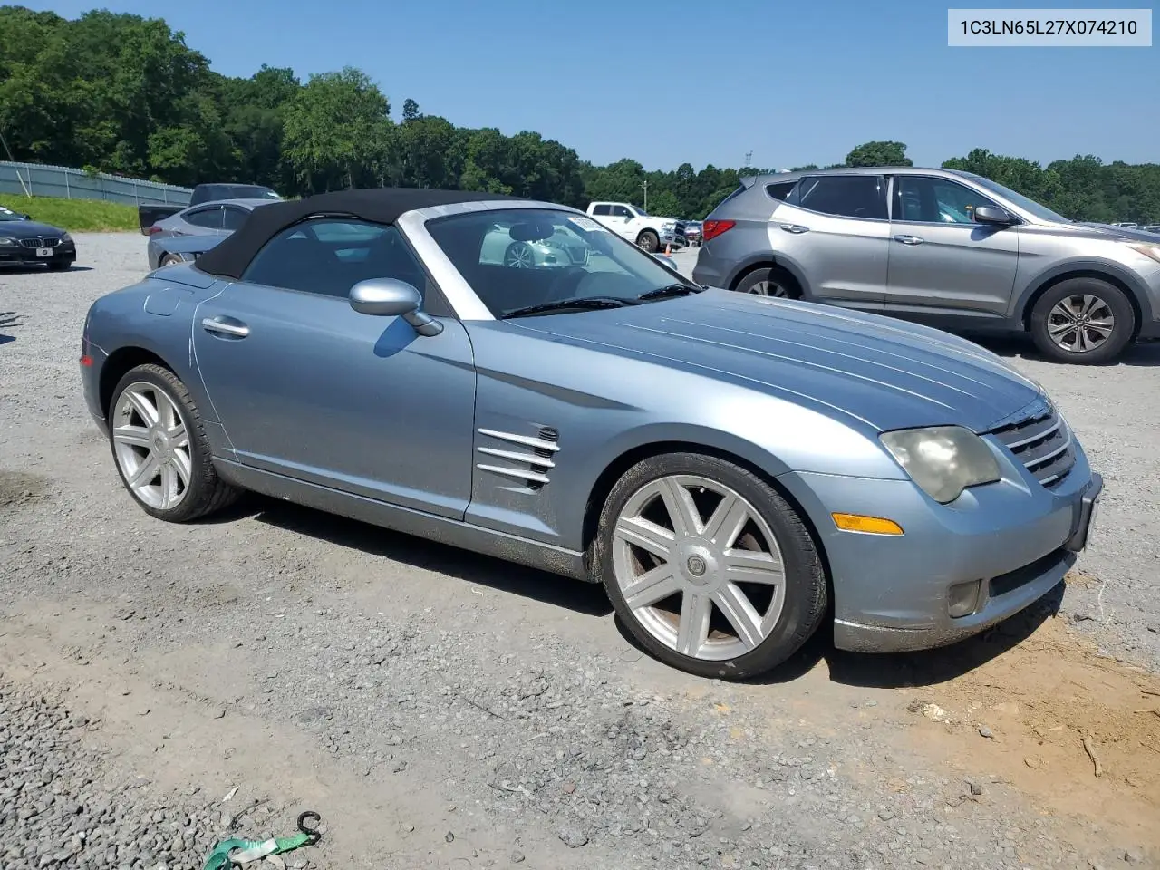2007 Chrysler Crossfire Limited VIN: 1C3LN65L27X074210 Lot: 62068935