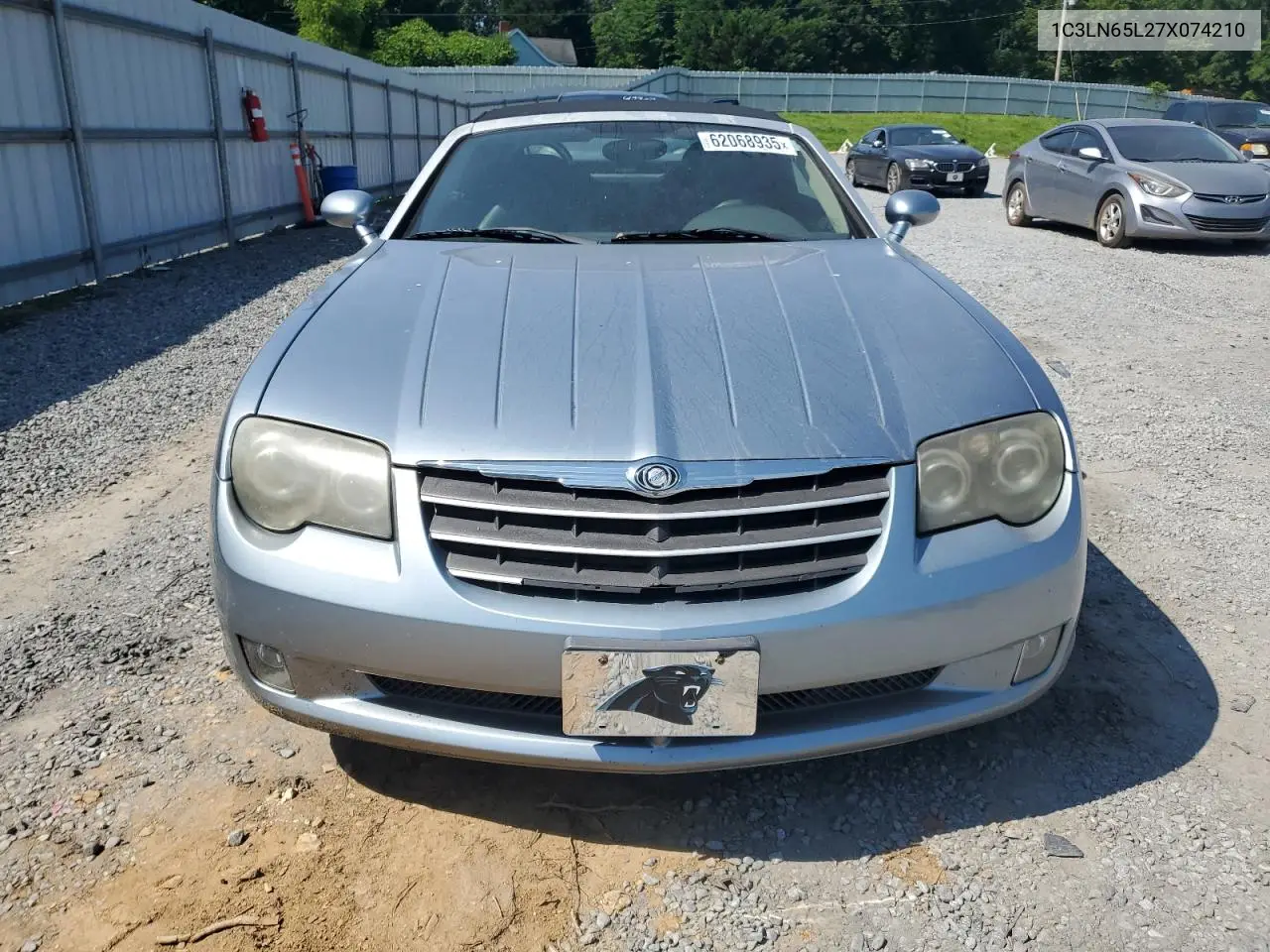 2007 Chrysler Crossfire Limited VIN: 1C3LN65L27X074210 Lot: 62068935