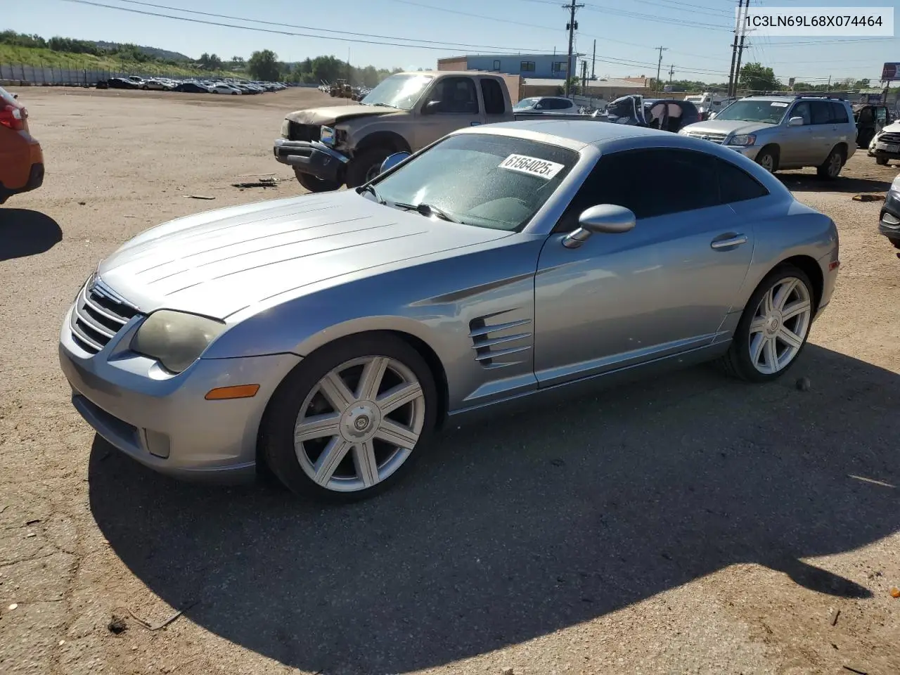 2008 Chrysler Crossfire Limited VIN: 1C3LN69L68X074464 Lot: 61564025